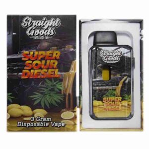 Straight Goods Supply Co. – Super Sour Diesel (Sativa) (3 Gram)