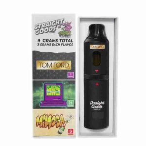 Straight Goods Triple Chamber Vape – Tom Ford + Mimosa + Purple Mac (3 Grams + 3 Grams + 3 Gram)